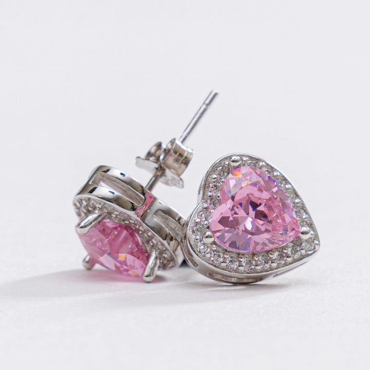 Heart Earring Studs - Pinkaholics Anonymous