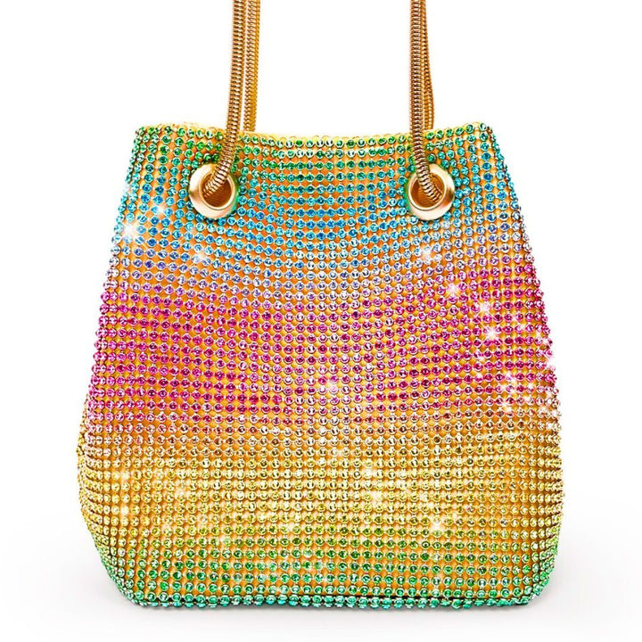 Rainbow Dreamer Rhinestone Bag - Pinkaholics Anonymous